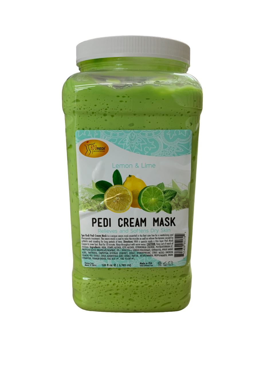 SpaRedi Pedi Cream Mask Lemon and Lime
